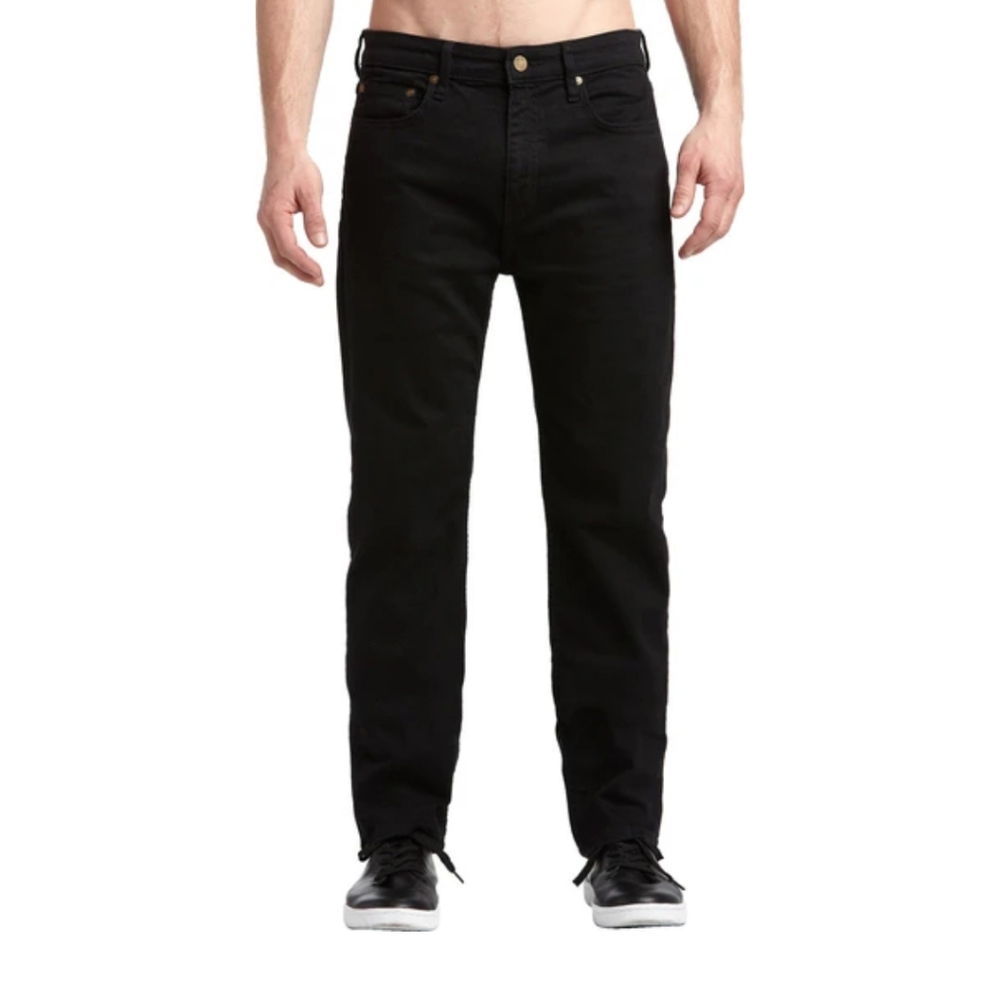 Lolë Raleigh Straight Denim Pant Stretch - Men's Black Jeans, Size 34